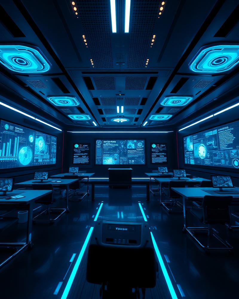 Virtual reality classroom